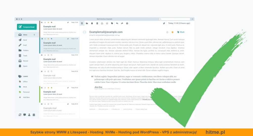 zewnetrzna poczta gmail
