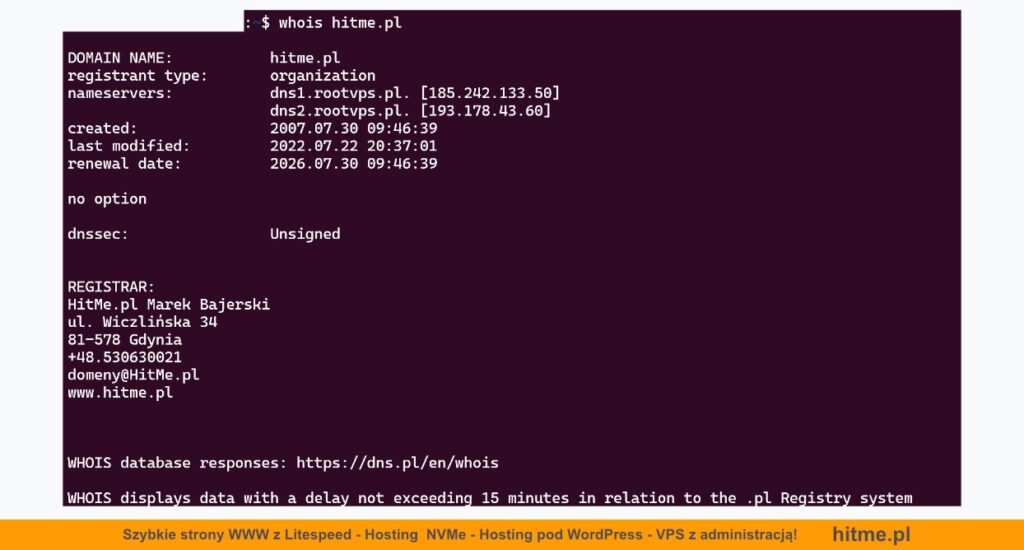 polecenie whois