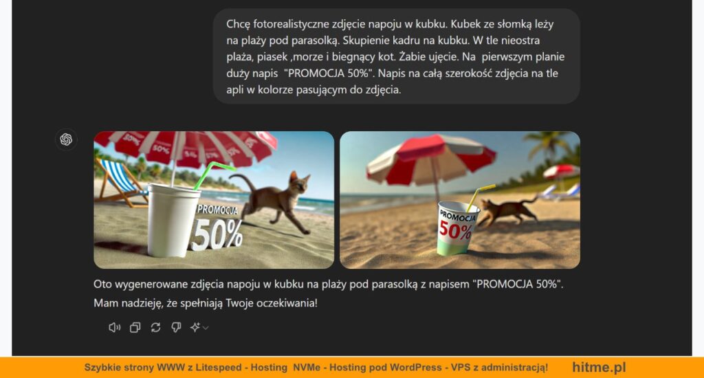 generowanie zdjęć
