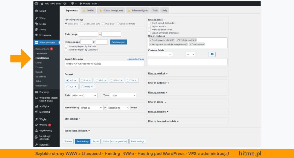 Advanced Order Export For WooCommerce