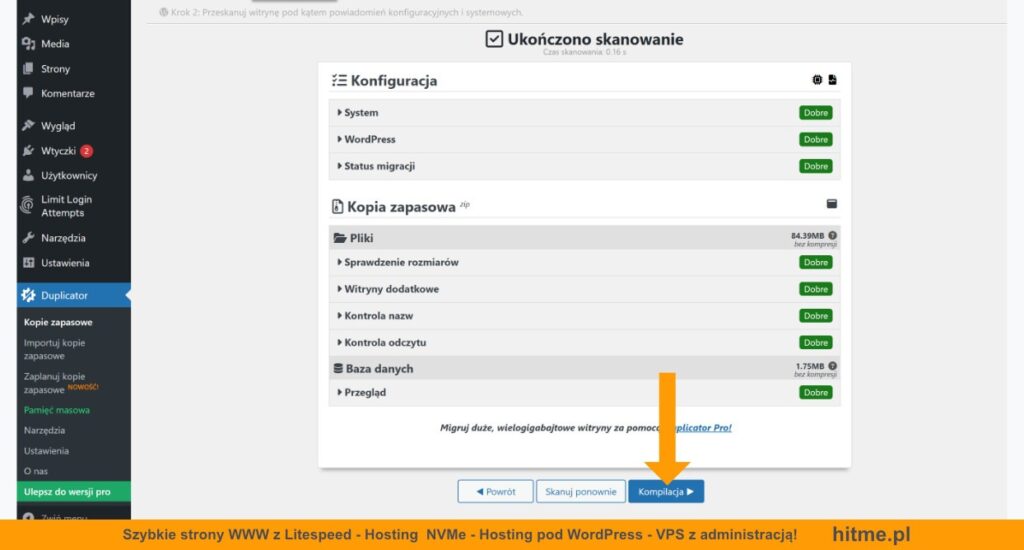 duplicator kompilacja