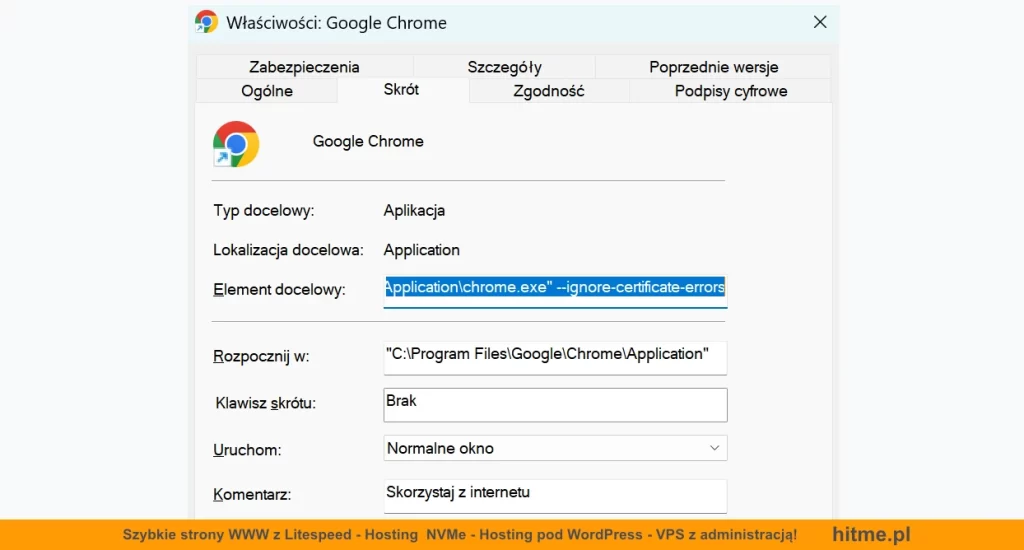 chrome ssl ignore certificate errors