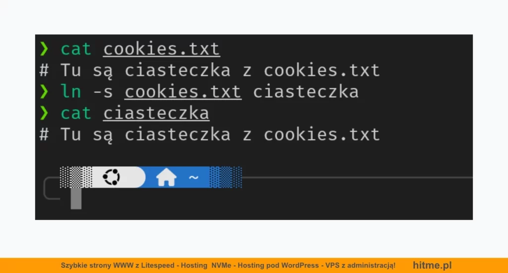 symlink linux link symboliczny